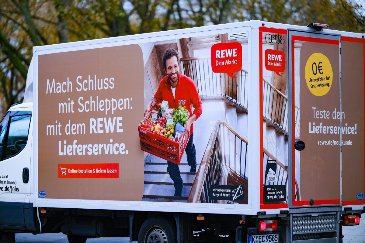 Der Lieferdienst von Rewe hat viele Konkurrenten.