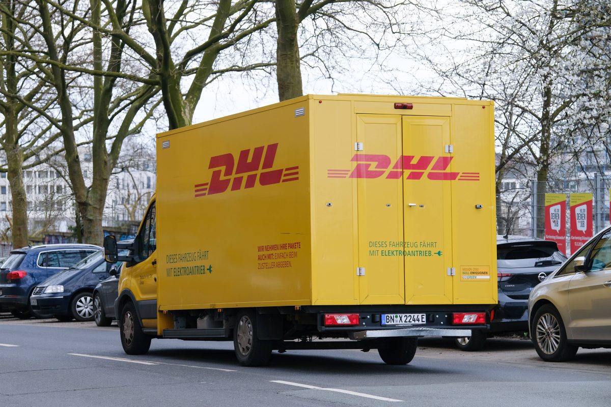 DHL-Kunden fallen auf Phishing-Nachricht rein