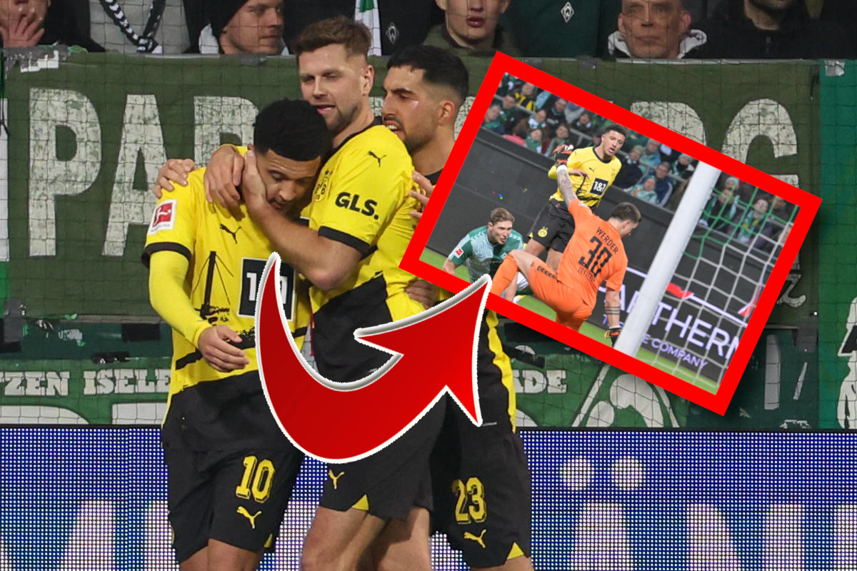 Werder Bremen â€“ Borussia Dortmund: Jadon Sancho verzÃ¼ckt die Fans.
