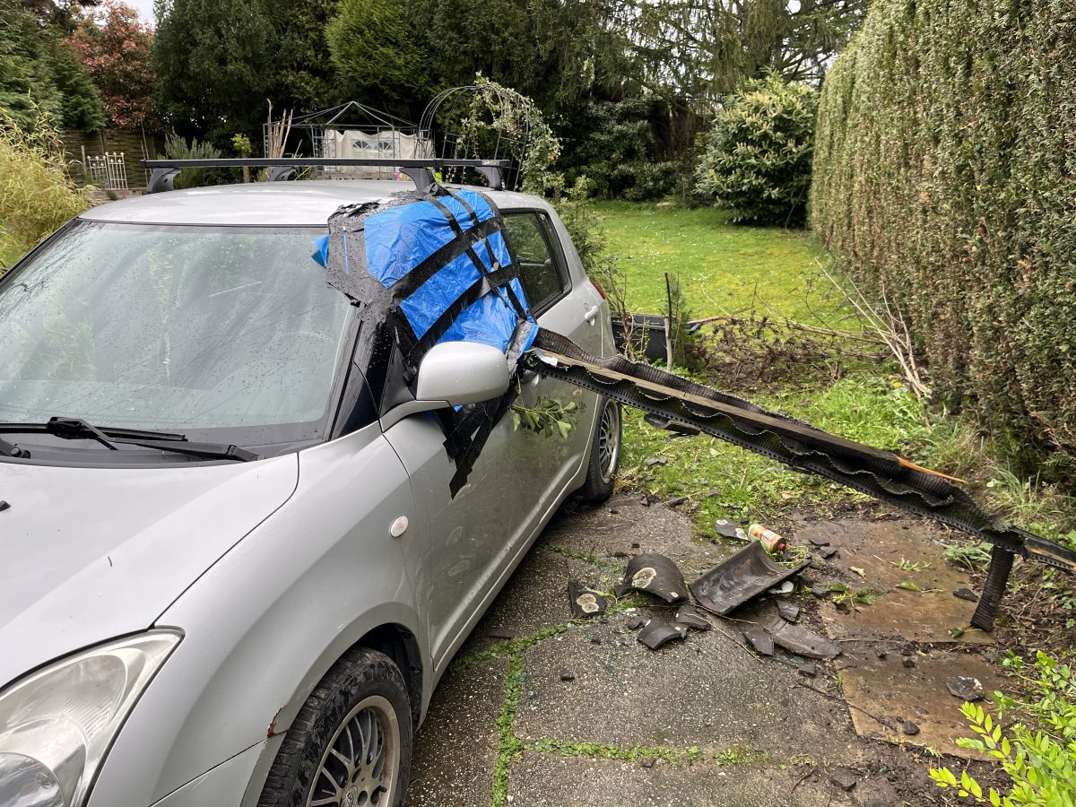 Unwetter in Korschenbroich