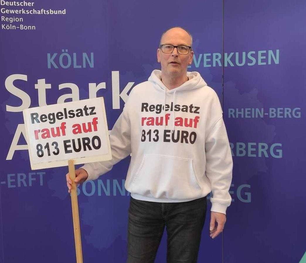 BÃ¼rgergeld-Bezieher Thomas Wasilewski