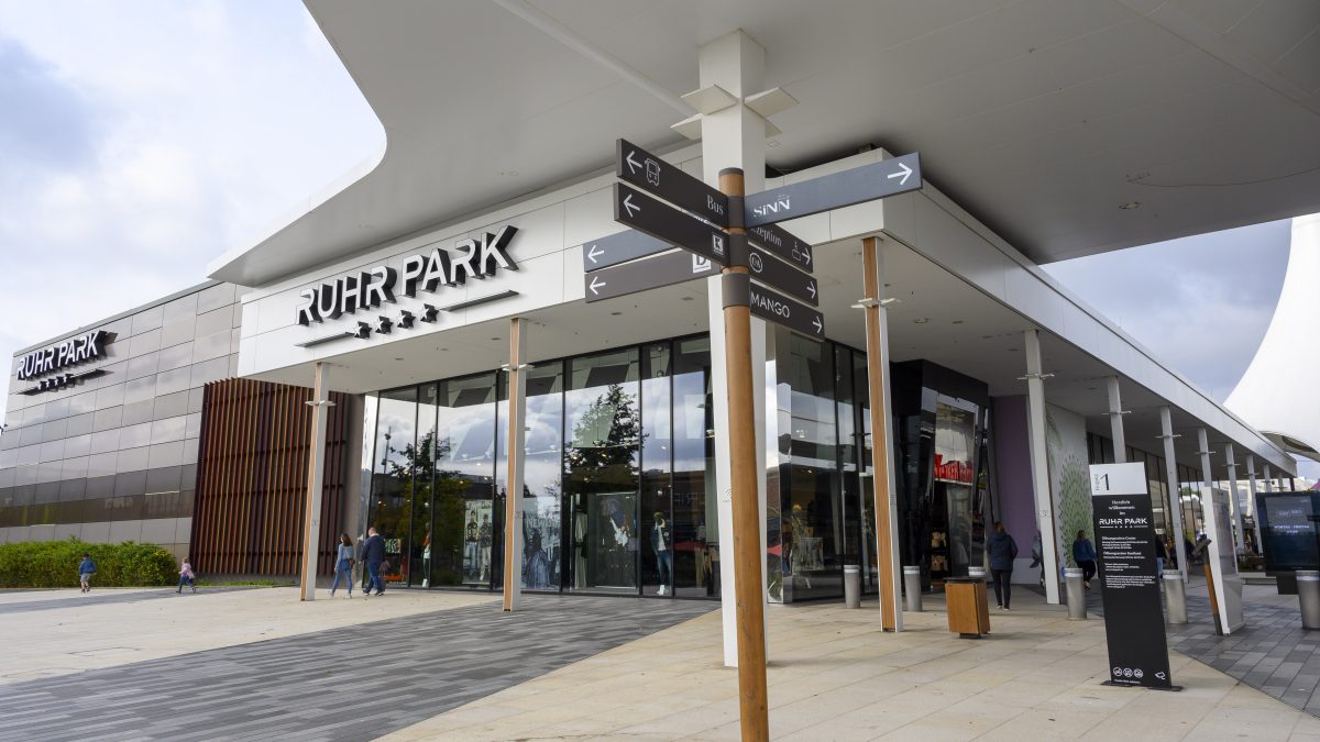 Ruhr Park Bochum: begehbarer Pfand-Automat