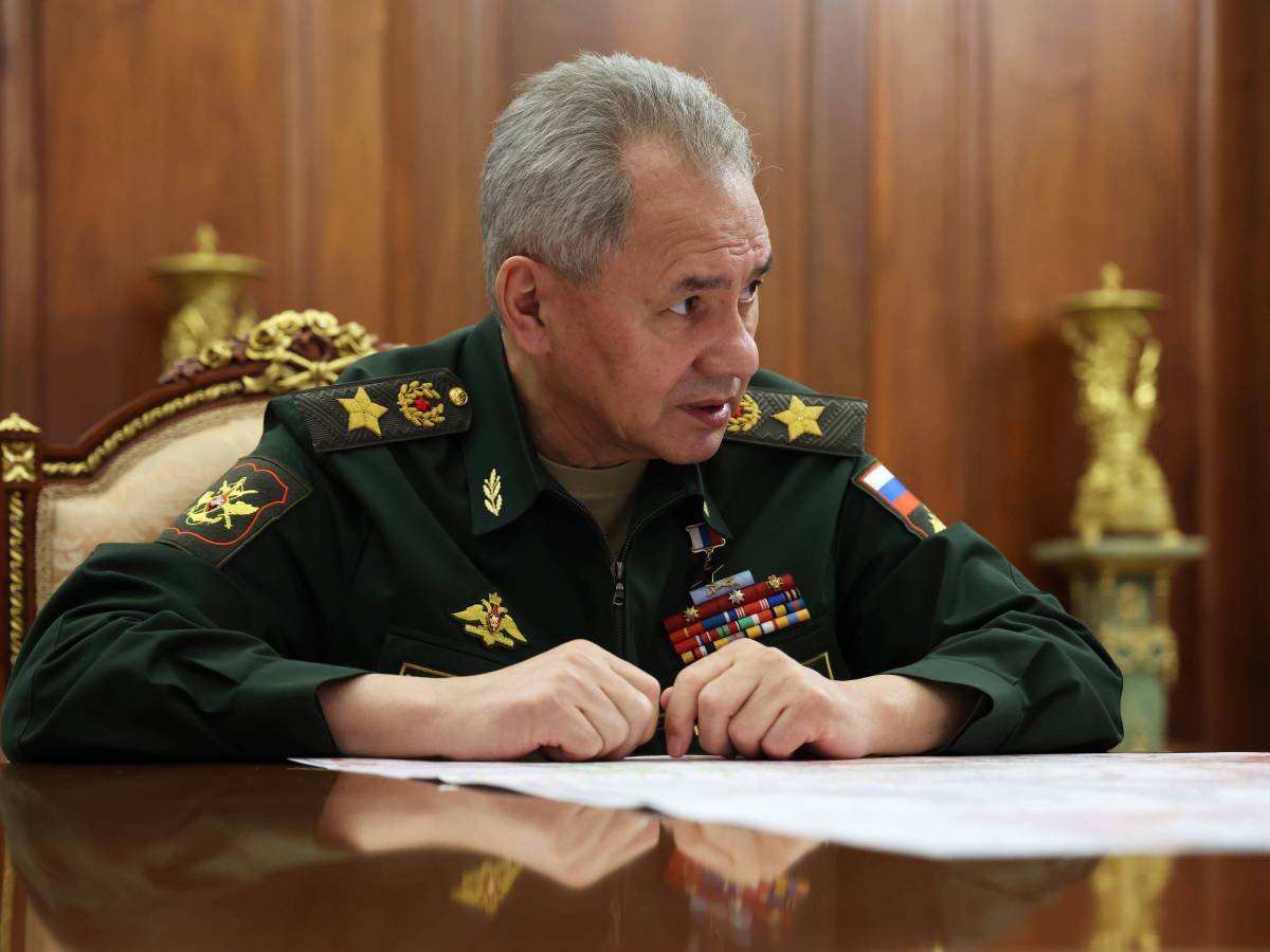 Putin-Minister Shoigu.