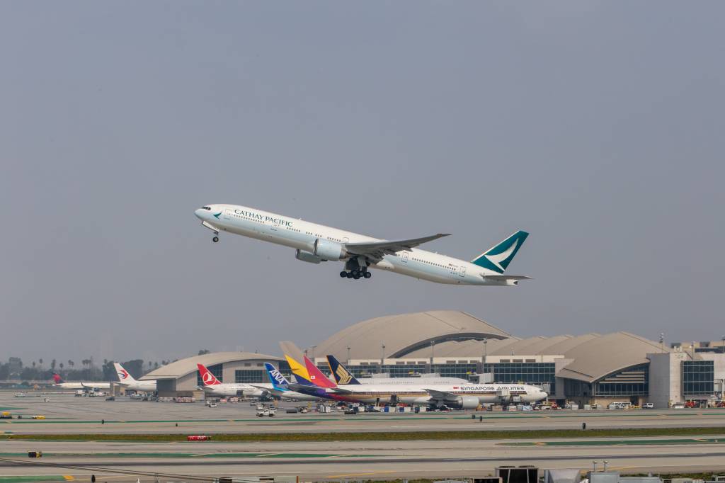 Cathay Pacific Flugzeug