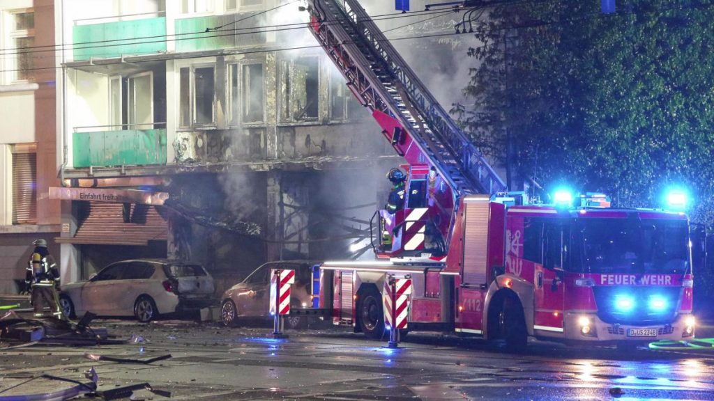 Düsseldorf: Kiosk-Explosion