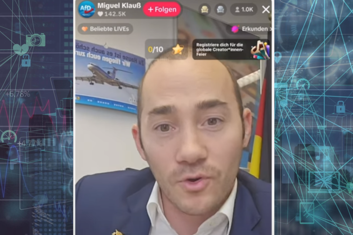AfD-Star auf TikTok: Miguel KlauÃŸ