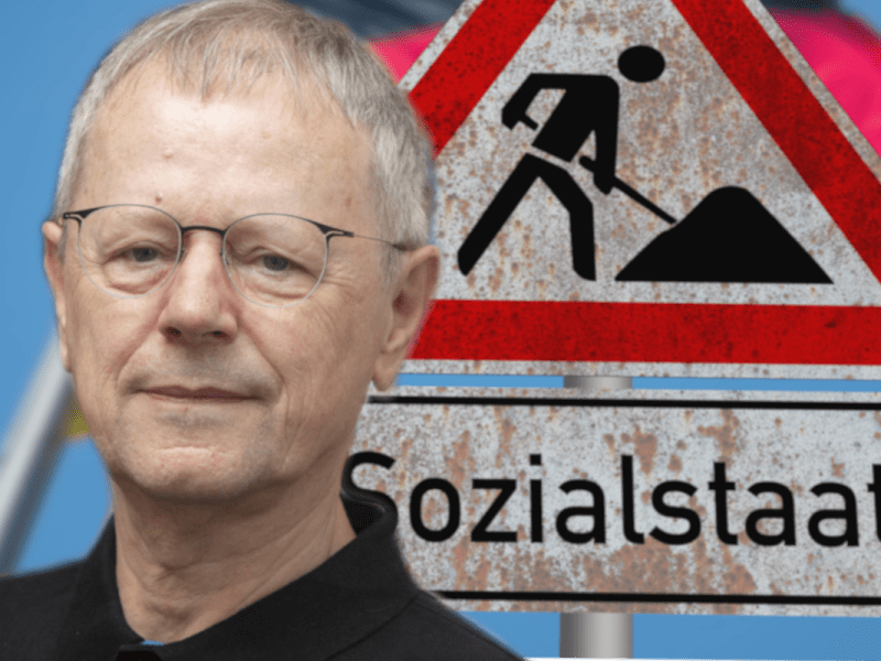 Armutsforscher Butterwegge hat ein neues Buch geschrieben.