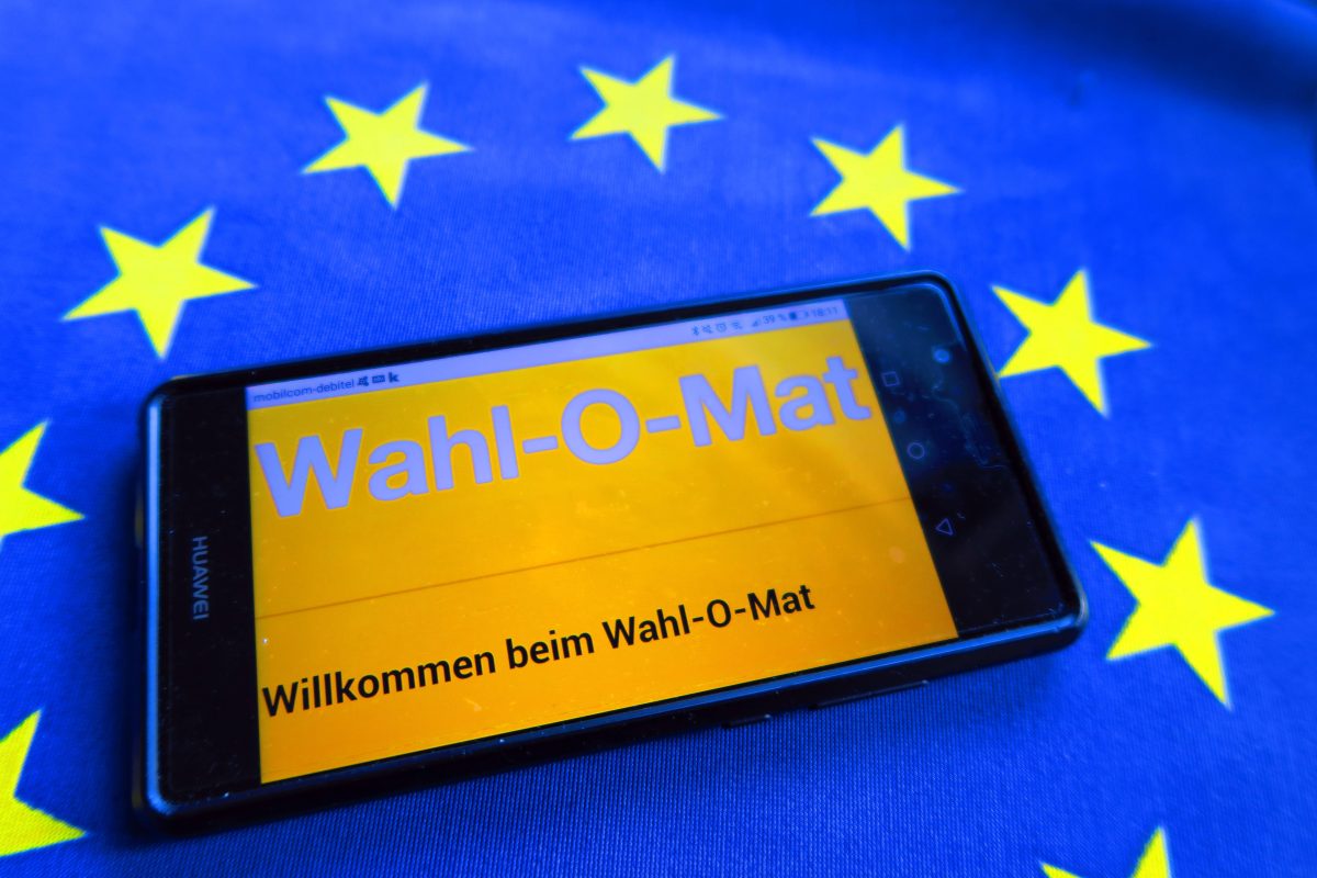 Wirbel um den Konkurrenten zum Wahl-O-Mat vor der Europawahl.