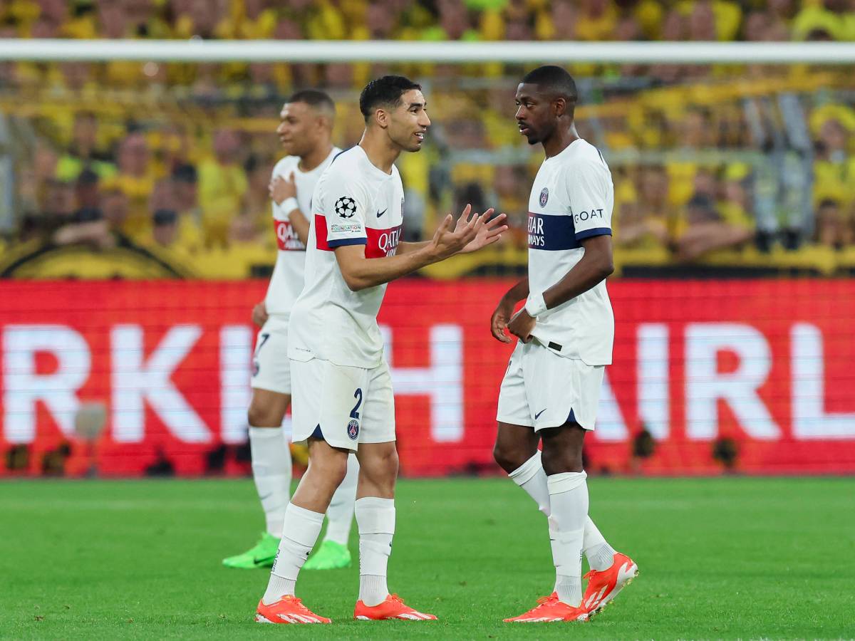 Achraf Hakimi und Ousmane Dembele waren beim BVB einst Stars.