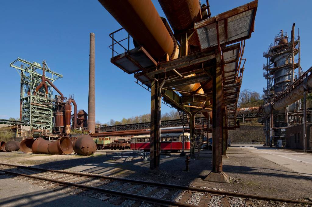 Blick auf das Industriemuseum in Hattingen
