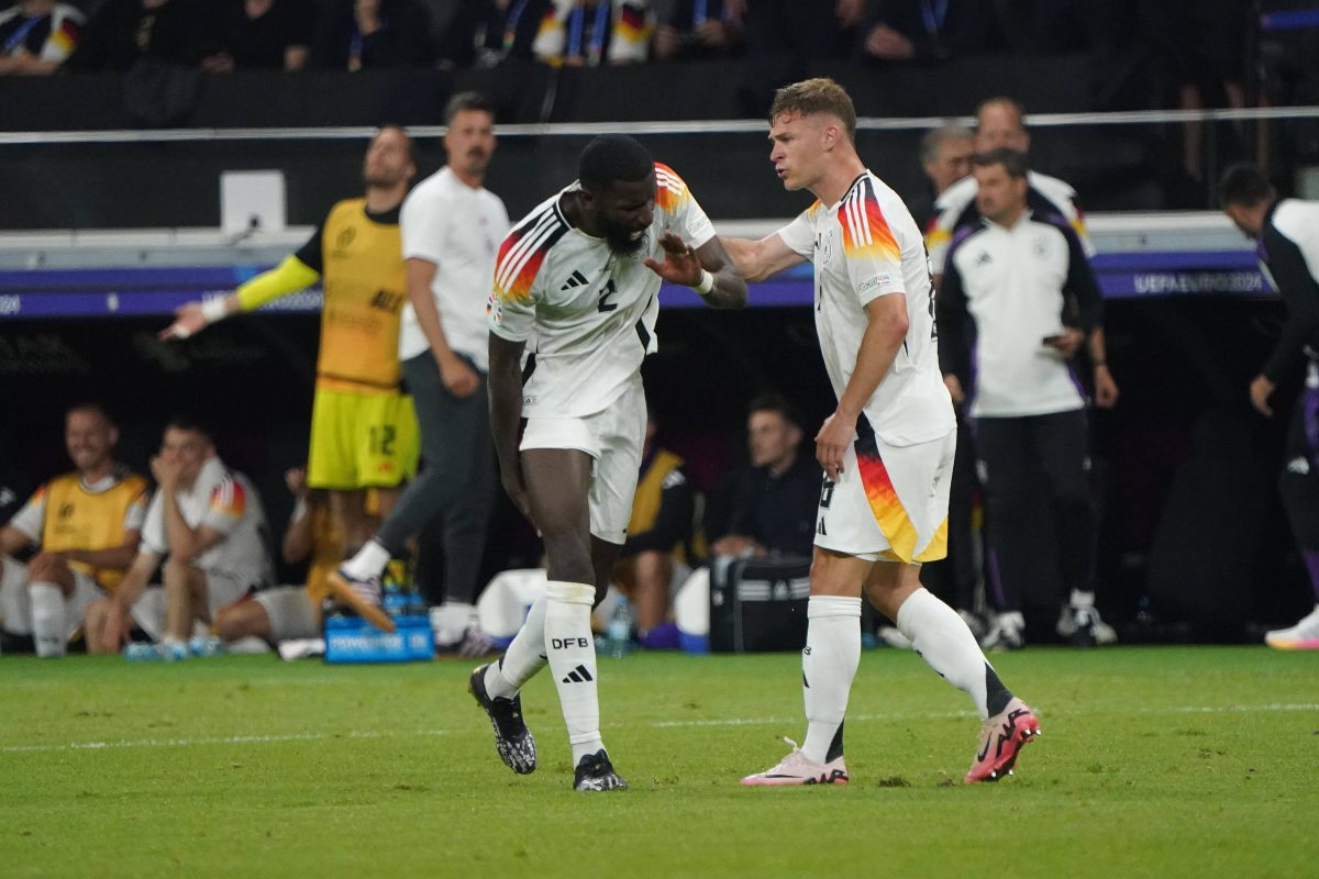 Das Bangen um Antonio Rüdiger geht weiter. DFB-Sportdirektor Rudi Völler gibt vor dem Achteilfinale ein Update zum Innenverteidiger.