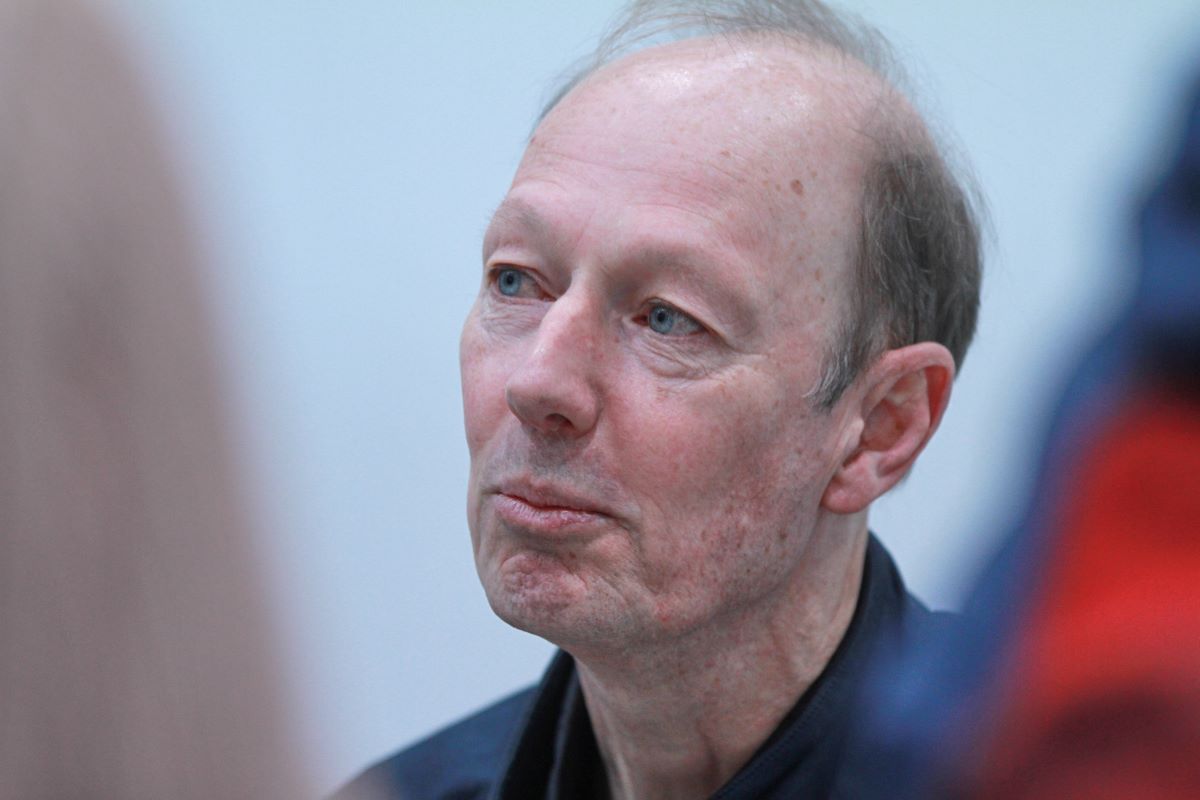 Martin Sonneborn bei der Leipziger Buchmesse.