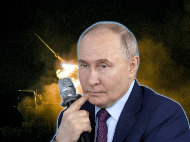 Der Experte prophezeit eine Verschiebung des militärischen Gewichtes. Putins Vorräte würden sich dem Ende neigen.