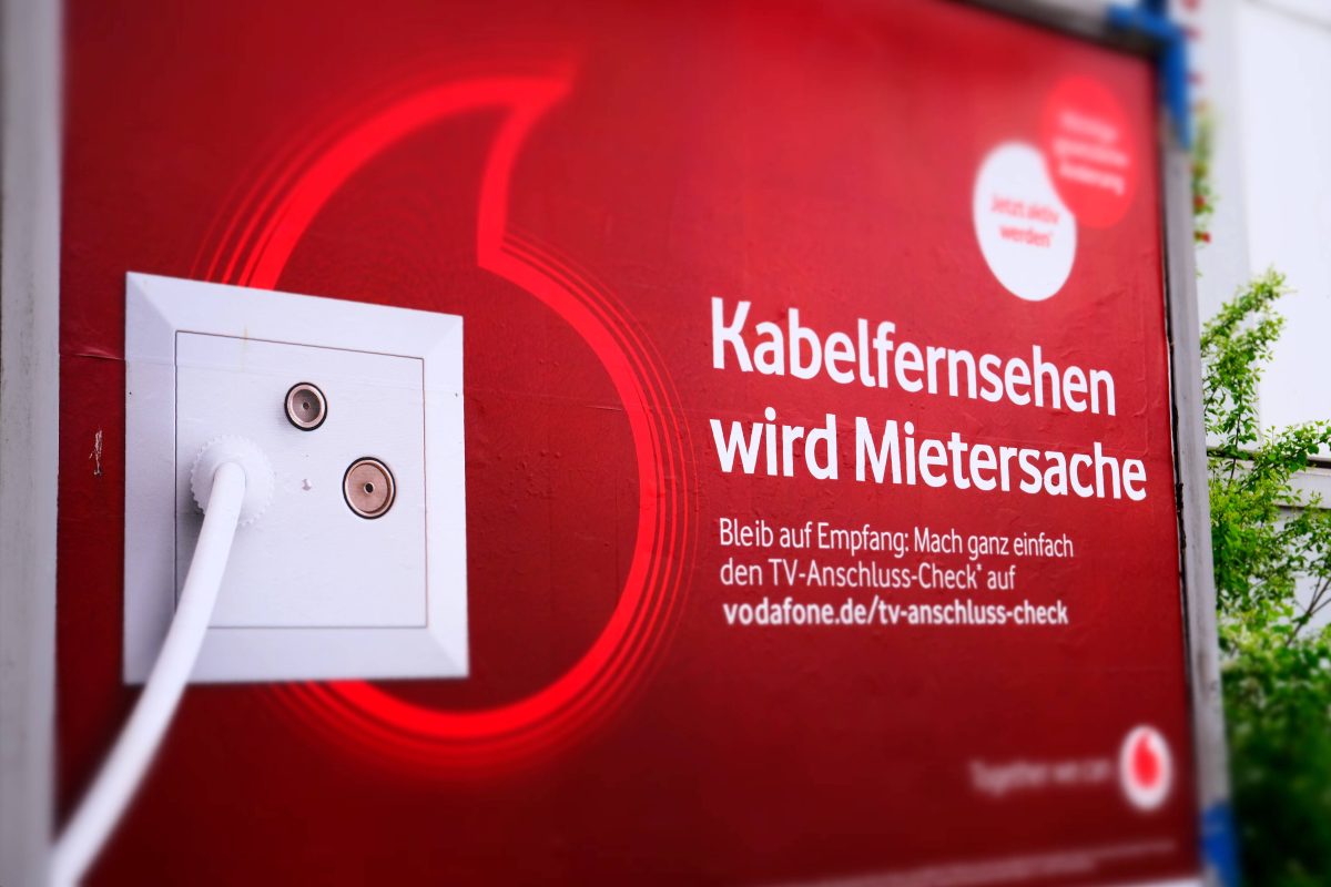 Einige Kunden von Vodafone wundern sich über das Kabelfernsehen.