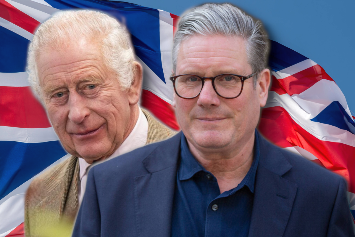 KÃ¶nig Charles ernennt den neuen Premierminister Starmer