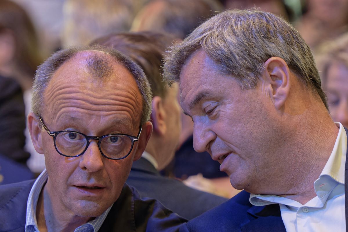 Markus SÃ¶der Ã¼berholt Friedrich Merz bei der Kanzlerfrage.