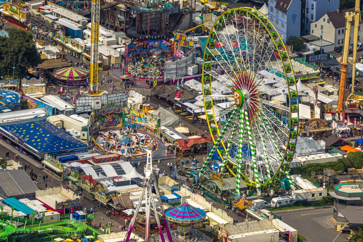 Einzigartige Attraktion auf der Cranger Kirmes