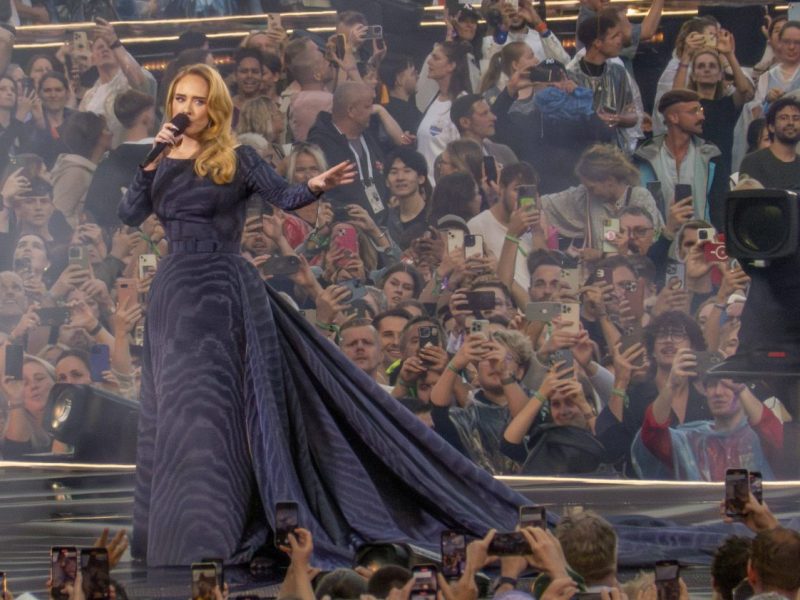 Adele gab am Freitag eines von zehn Konzerten in München.