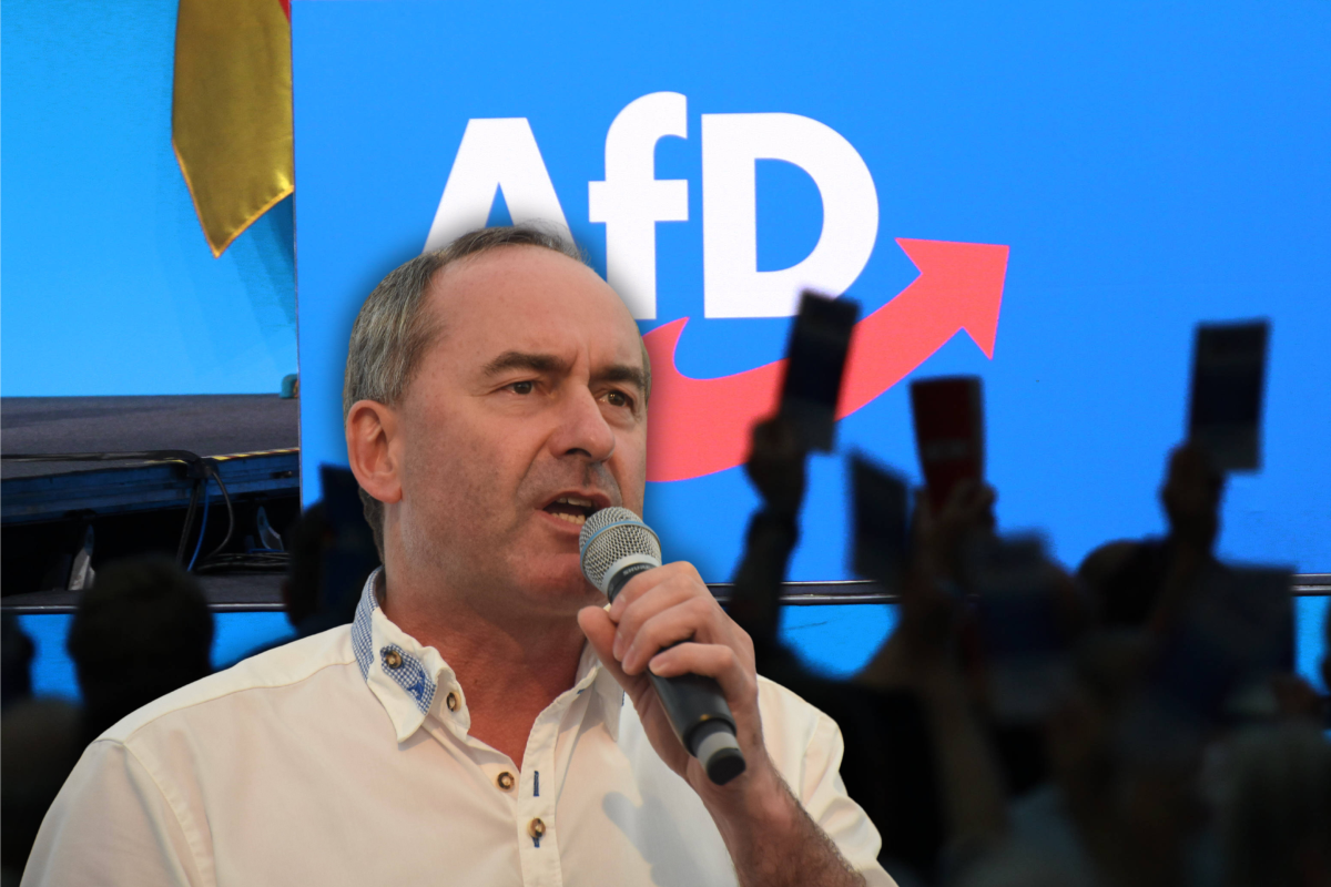 Freie WÃ¤hler-Chef Hubert Aiwanger unterstÃ¼tzt einen Beitrag eines radikalen AfD-Vordenkers.