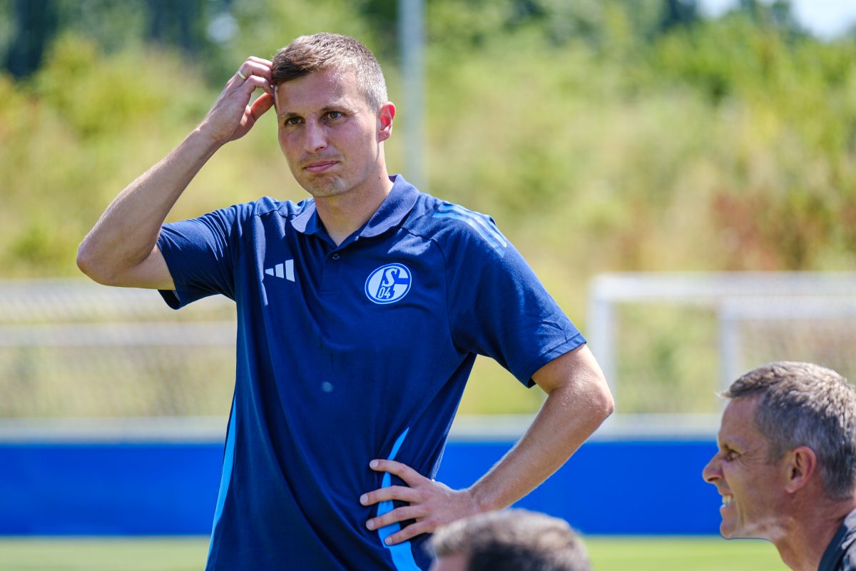 Bleibt Jakob Fimpel sogar langfristig Chefcoach des FC Schalke 04? Der Interimstrainer des Pottklubs lieÃŸ aufhorchen.