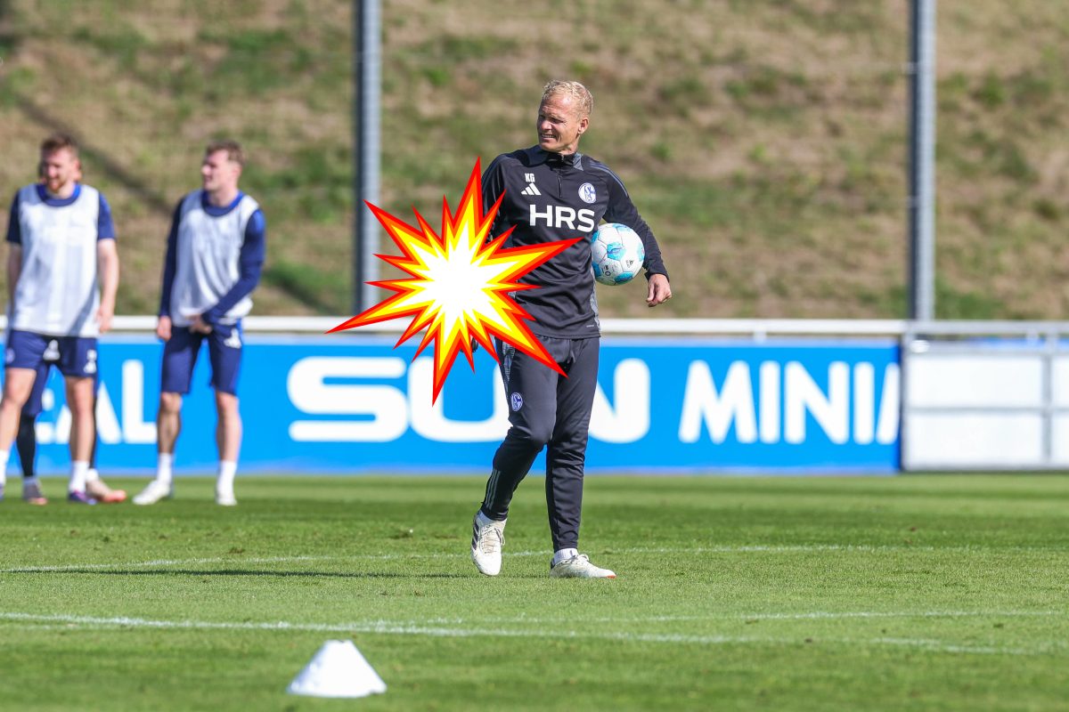 Beim FC Schalke 04 hat es im Training einmal mehr geknallt! Einmal mehr steht ein bestimmter Akteur im Fokus.