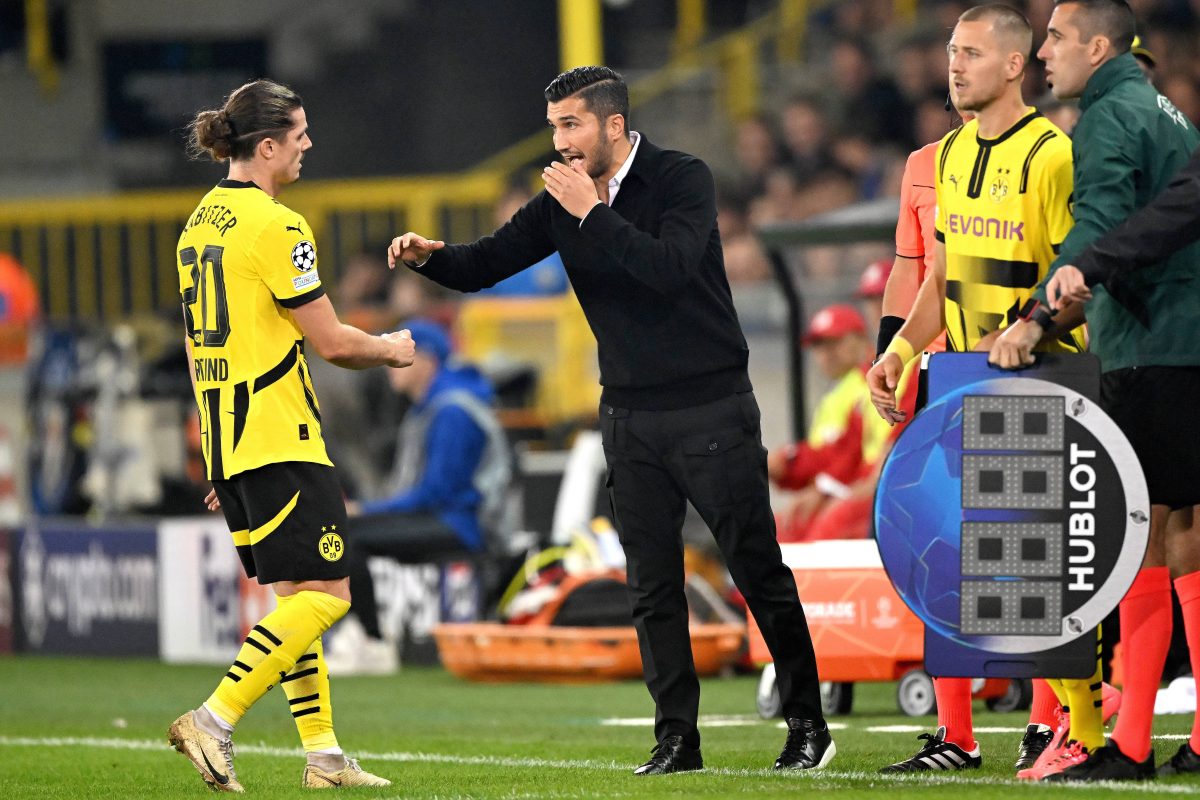 Nach dem Champions-League-Sieg in BrÃ¼gge hat Marcel Sabitzer sich deutlich an Nuri Sahin gerichtet. Der Trainer von Borussia Dortmund reagierte sofort.