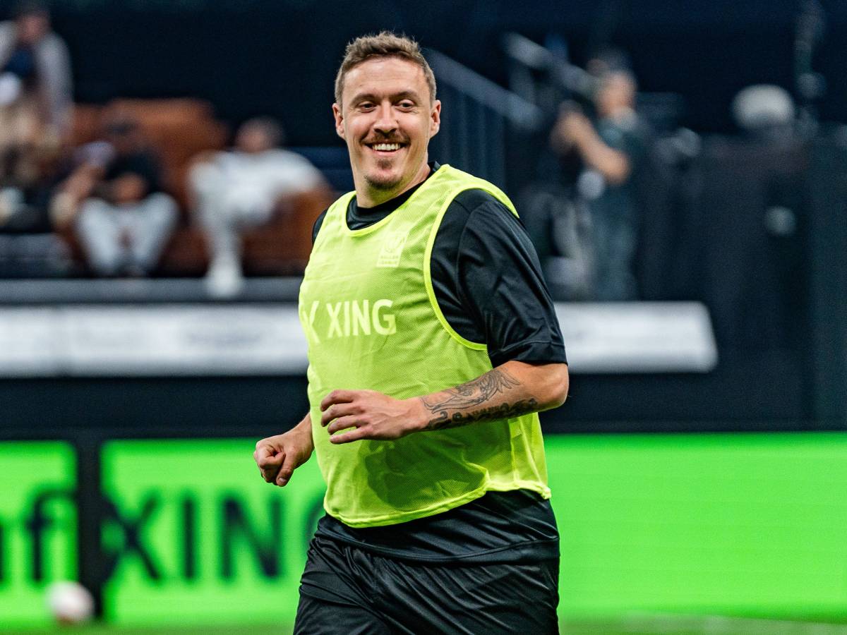 Max Kruse auf Trainingsplatz