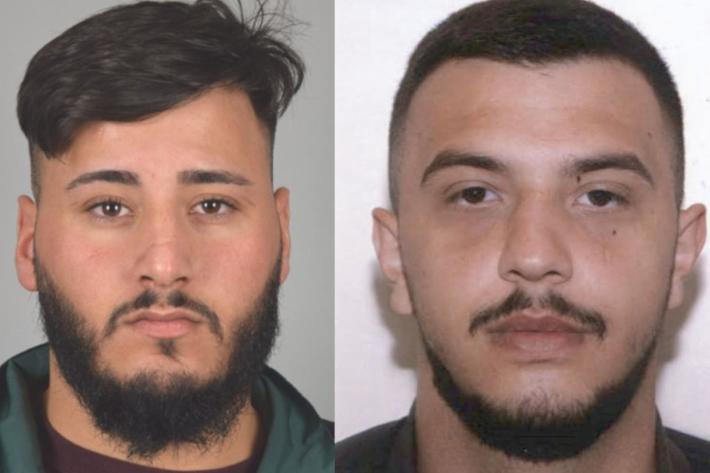 Die Polizei sucht Hassan I. (28, links) und Granit V. (26).