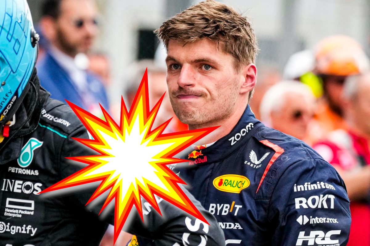 Max Verstappen versteht in der Formel 1 die Welt nicht mehr.