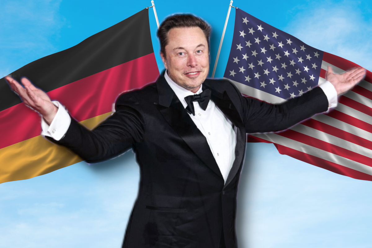 Elon Musk lÃ¤stert wegen Trump gegen die Deutschen