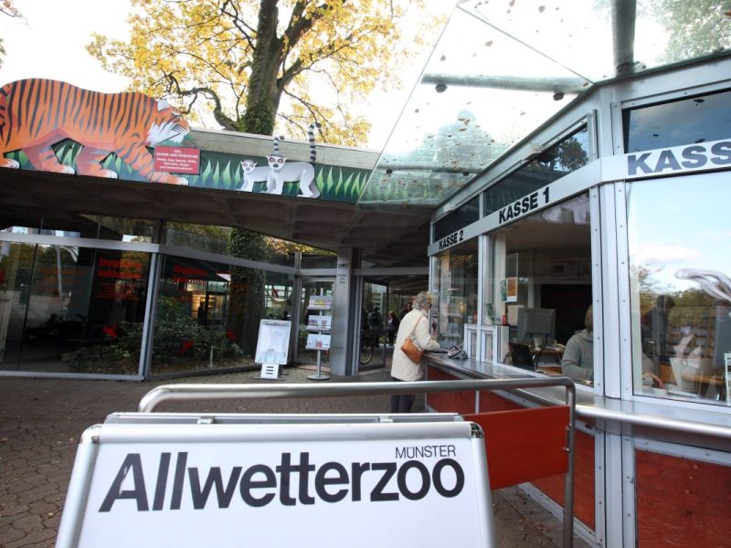 Der Allwetterzoo Münster in NRW.