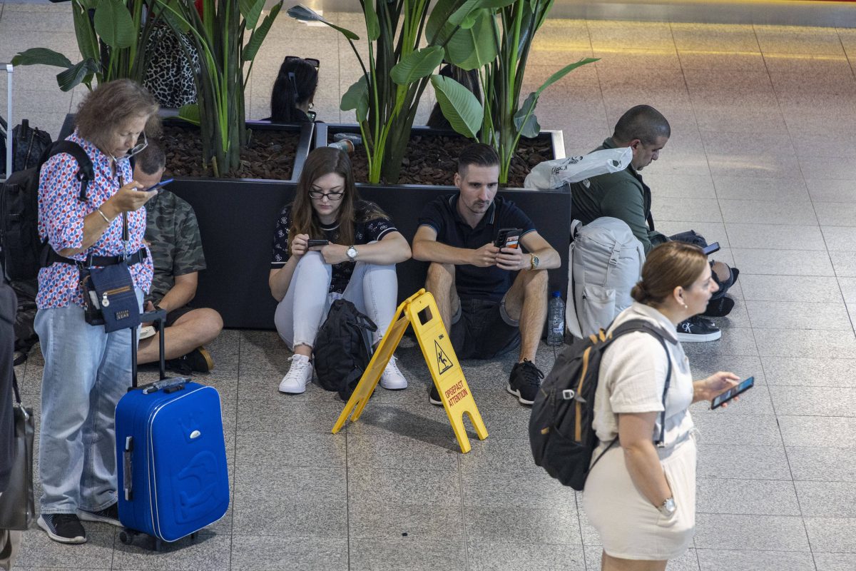 Flughafen Düsseldorf: Hier werden Flüge gestrichen.