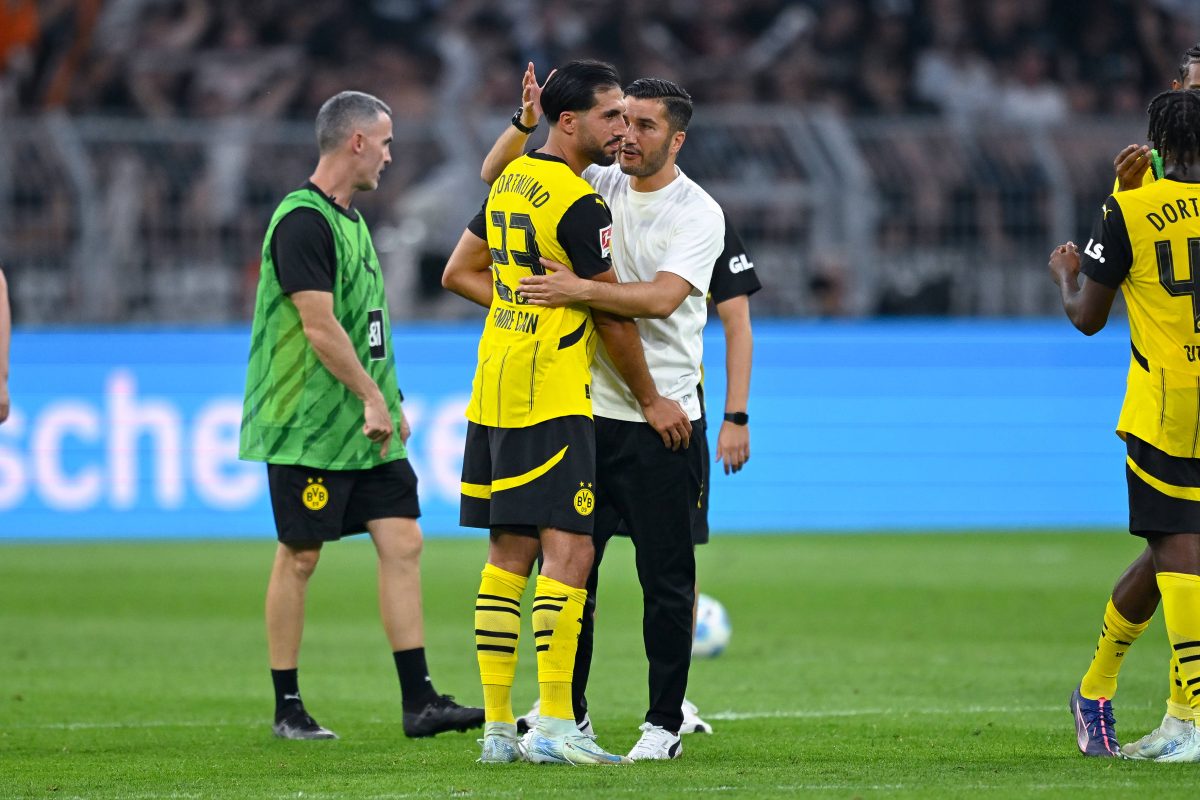 Nach der harschen Kritik an Emre Can haut Nuri Sahin auf den Tisch. Der Coach von Borussia Dortmund stellt sich entschlossen vor den KapitÃ¤n.