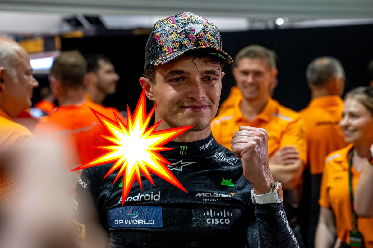 Lando Norris kennt erstmals in seiner Karriere um den groÃŸen Formel-1-Titel. Jetzt fÃ¤hrt er die Krallen in Richtung Konkurrenz aus.