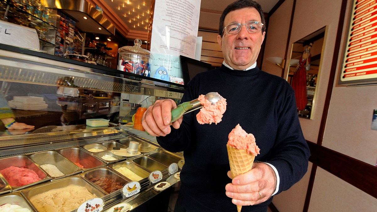 Inhaber der Eisdiele Rizzardini in MÃ¼lheim