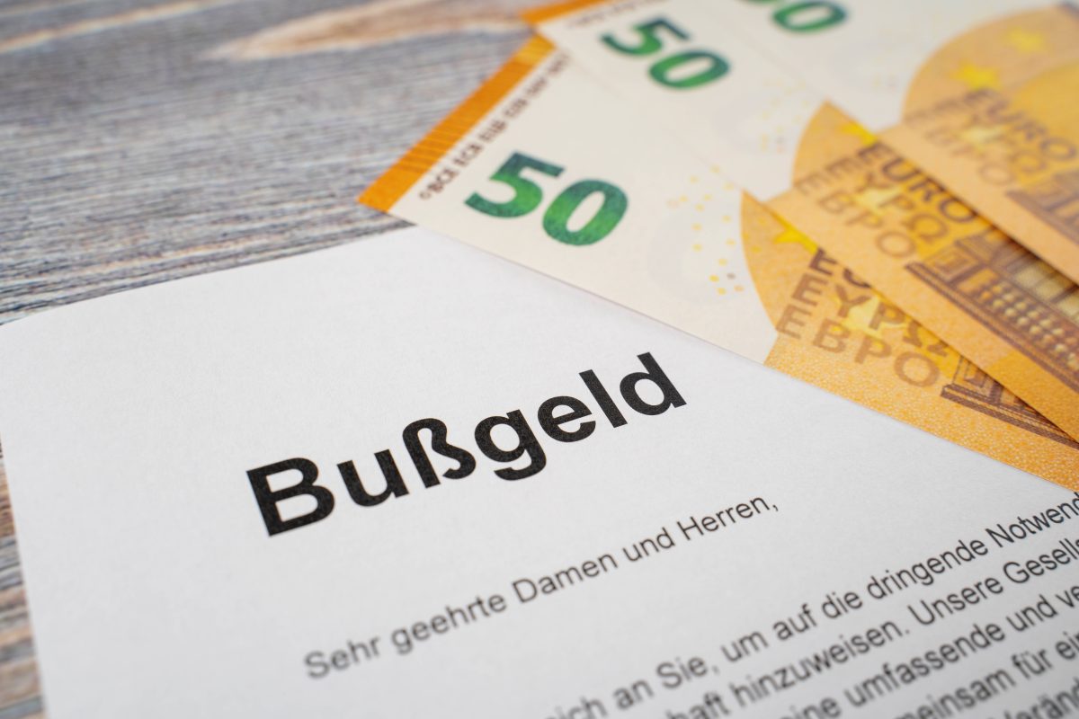 Sparkasse: BuÃŸgeld