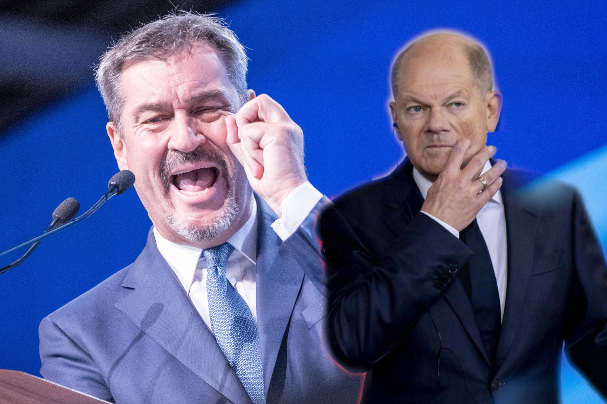 Auf dem CSU-Parteitag teilt SÃ¶der gegen Scholz aus.