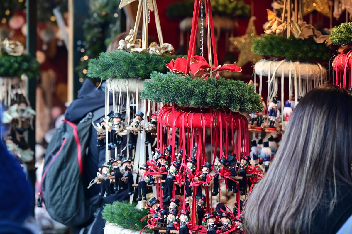 Der Weihnachtsmarkt in SchÃ¶nbrunn