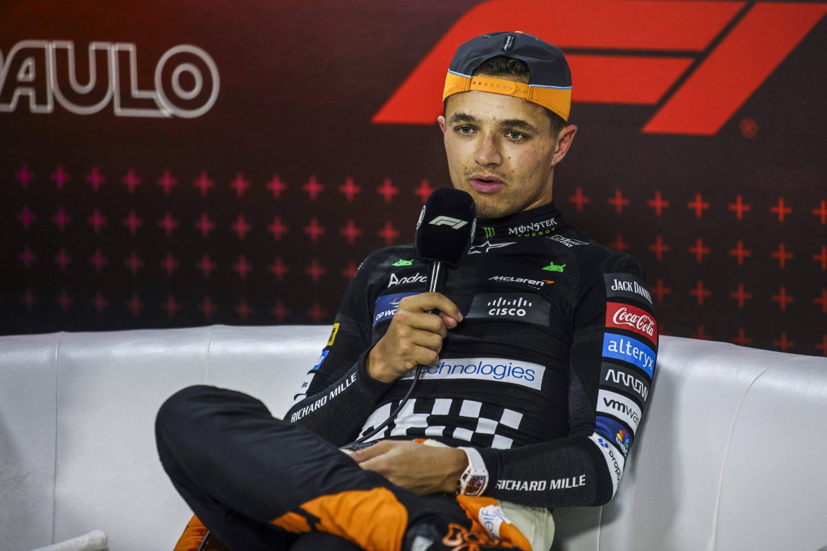 Lando Norris war der groÃŸe Verlierer des Wochenendes in Brasilien. Der Formel-1-Star lieÃŸ seinem Frust letztlich freien Lauf.