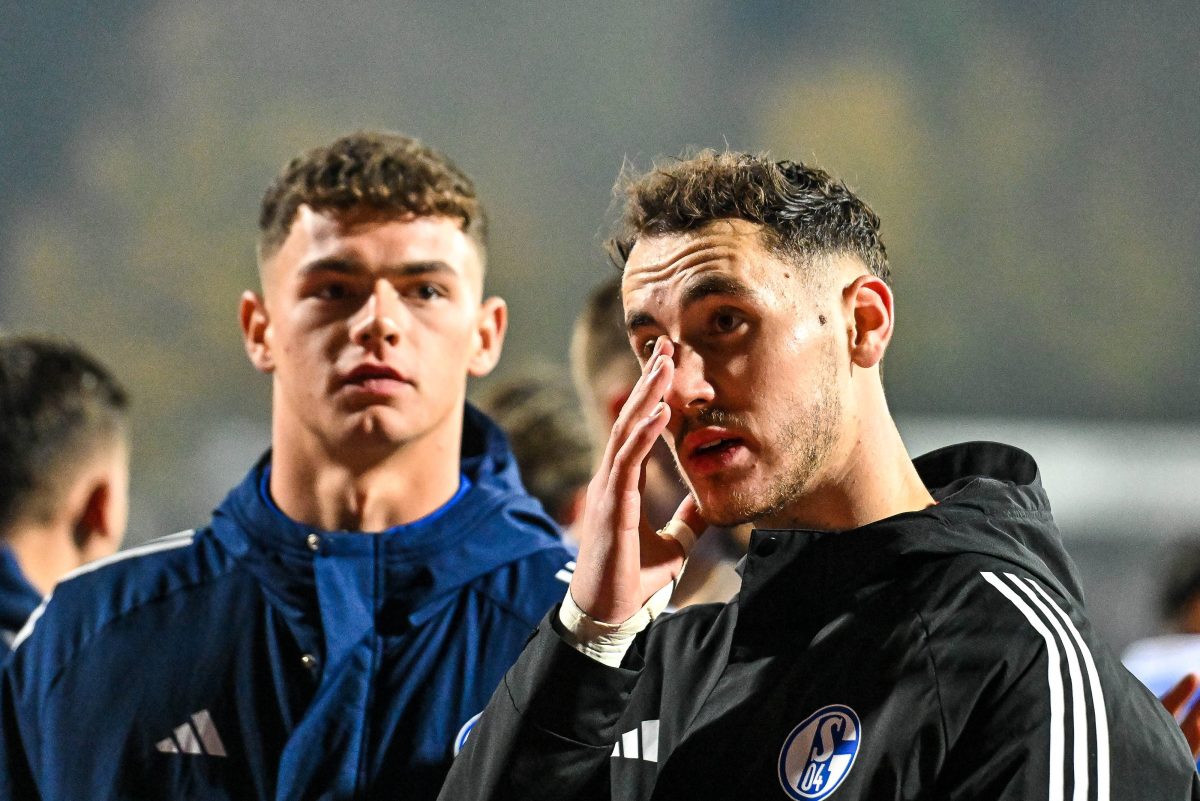 Luca Podlech und Justin Heekeren spielen beim FC Schalke 04 beide im Tor.