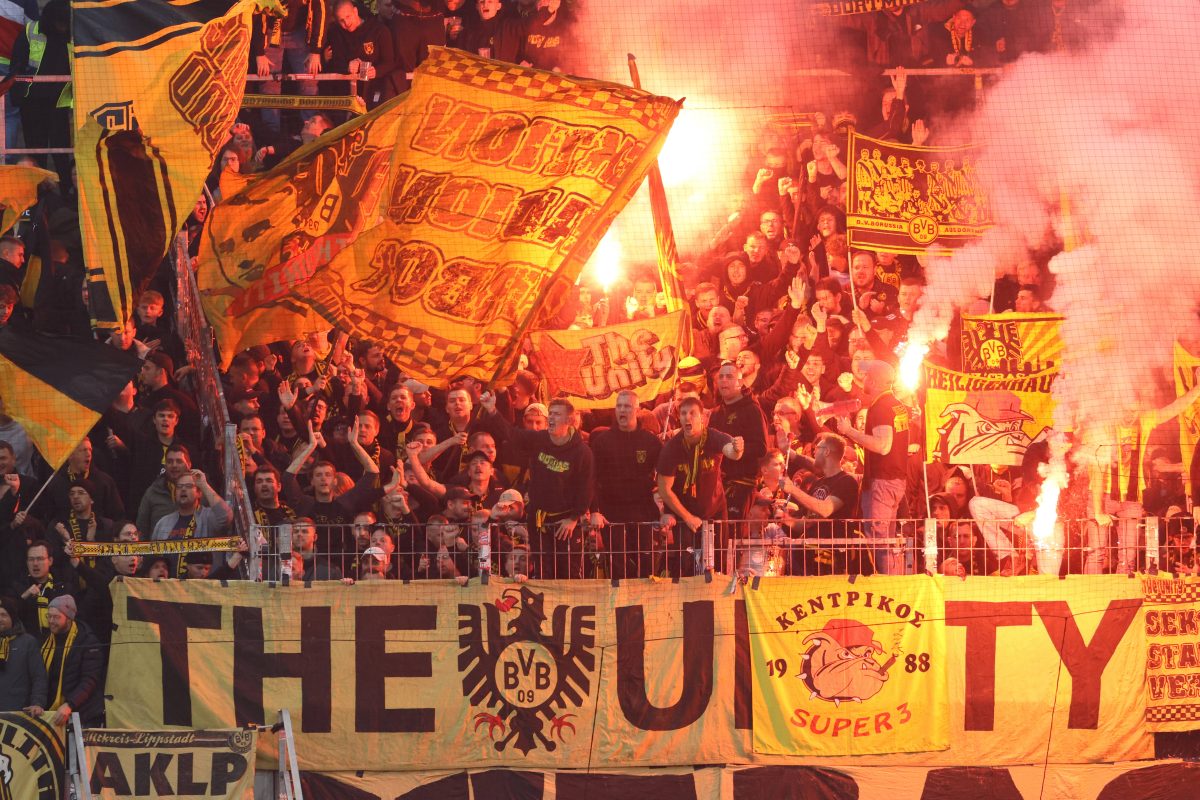 Warnung an die Fans von Borussia Dortmund.