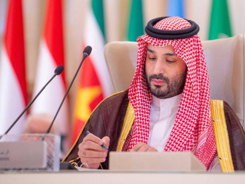 Mohammed bin Salman, Kronprinz von Saudi Arabien.