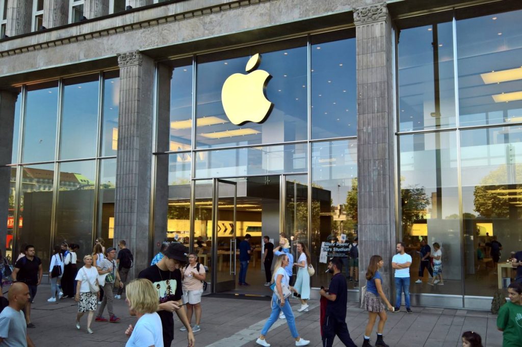 Groeßte Onlineshops in Deutschland-Apple