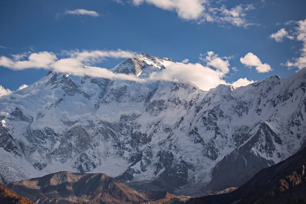 Hoechste Berge der Welt-Nanga Parbat.