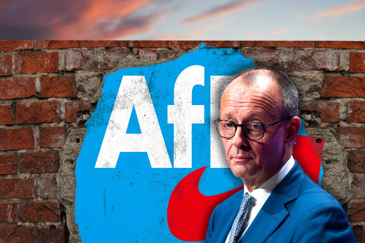 CDU-Chef Friedrich Merz reiÃŸt mit einem neuen Migrationsplan die AfD-Brandmauer ein.