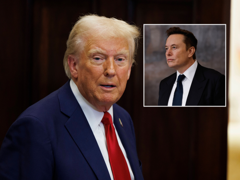 Bröckelt die Freundschaft zwischen Trump und Musk.