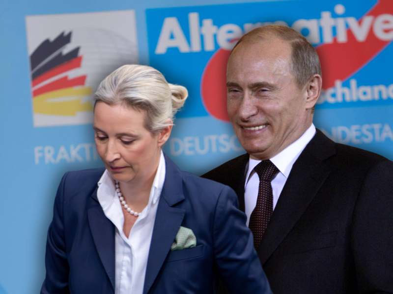 Alice Weidel stellt sich den Fragen zur Russland-Politik – doch als es um Putins Kriegsdrohungen gegen Deutschland geht, wird es richtig unangenehm für sie!