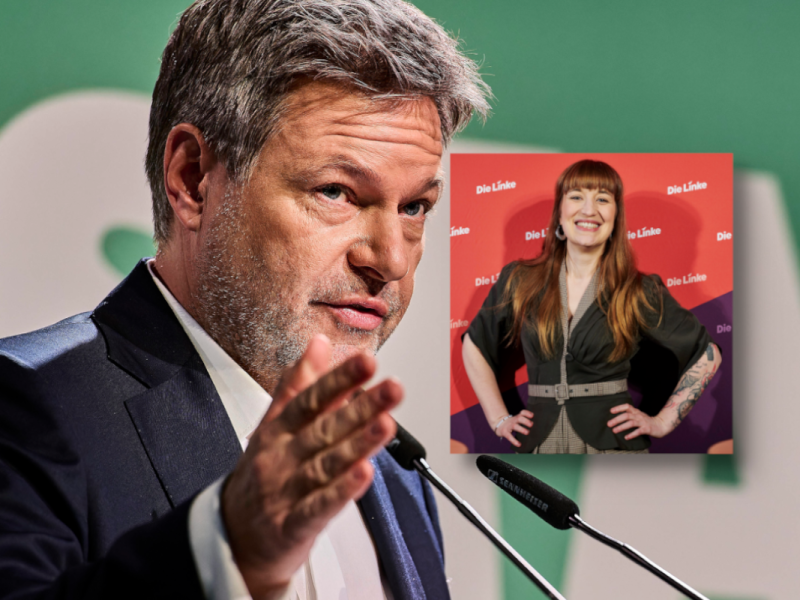 Attacke auf die Umfragekönige der Grünen: Robert Habeck.