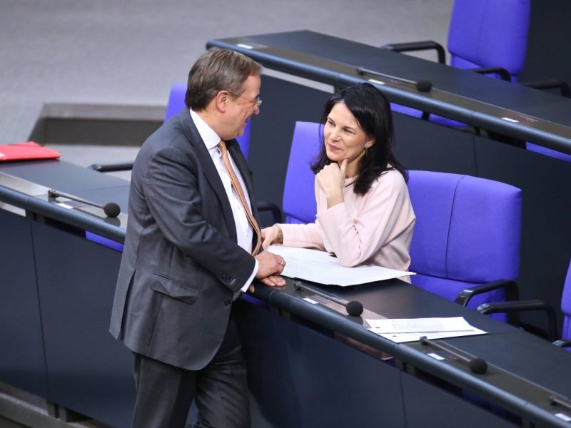 Armin Laschet und Annalena Baerbock